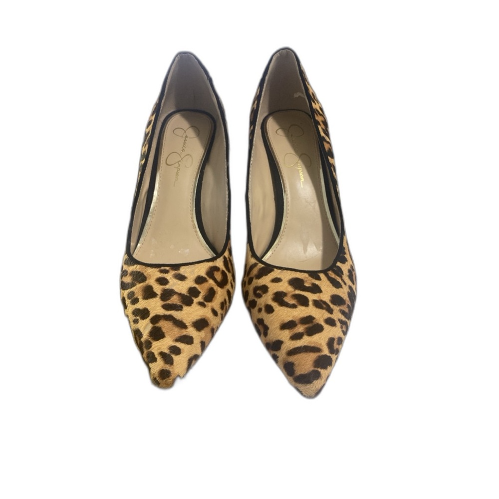 Jessica Simpson Animal Print Heels